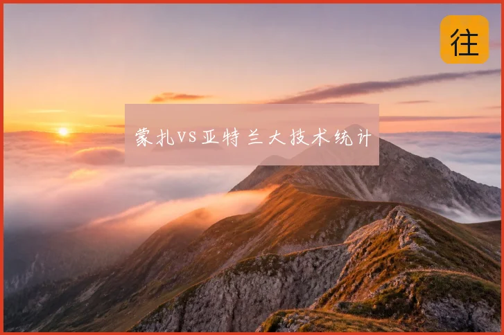 蒙扎vs亚特兰大技术统计